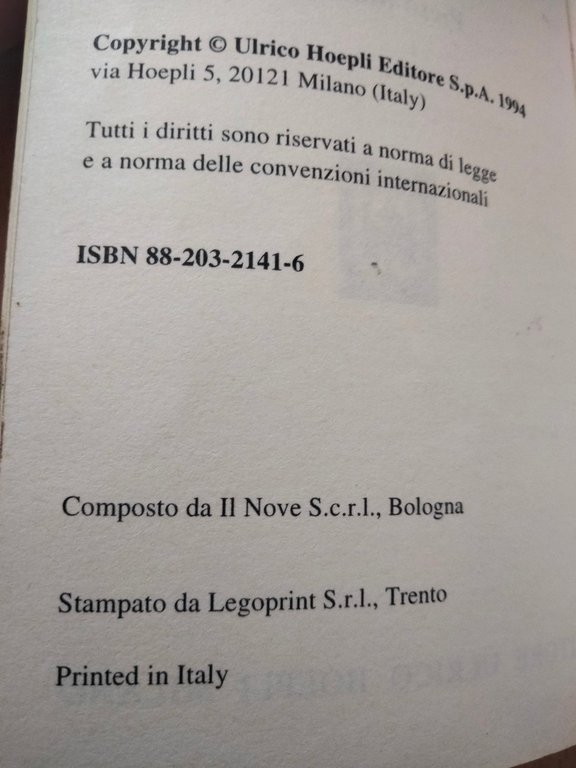 La mandragola, Niccolò Machiavelli, Hoepli, 1994 | Immagine Gallery 5