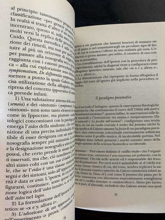 La medicina come scienza filosofica, Franco Voltaggio, Laterza, 1998
