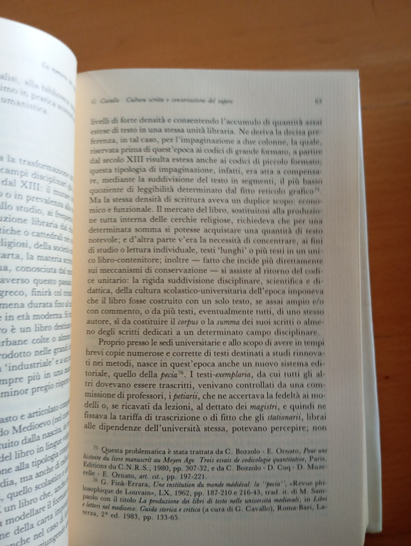La memoria del sapere, Pietro Rossi (a cura), Laterza, 1988 | Immagine Gallery 11