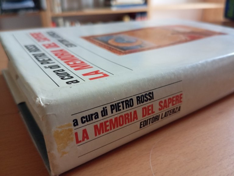 La memoria del sapere, Pietro Rossi (a cura), Laterza, 1988 | Immagine Gallery 3