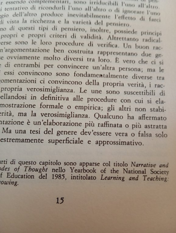 La mente a più dimensioni, Jerome Bruner, Laterza, 1993 | Immagine Gallery 10