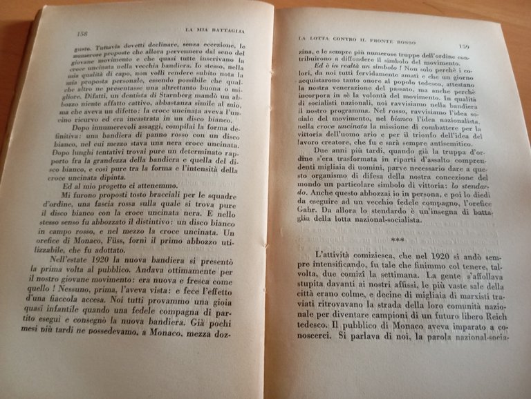 La mia battaglia, Adolf Hitler, Bompiani, 1940