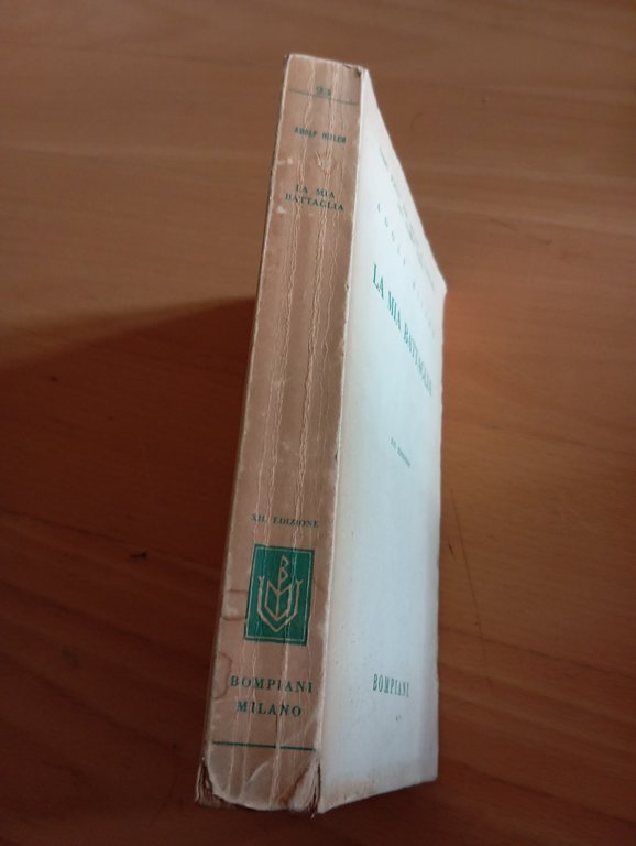 La mia battaglia, Adolf Hitler, Bompiani, 1940