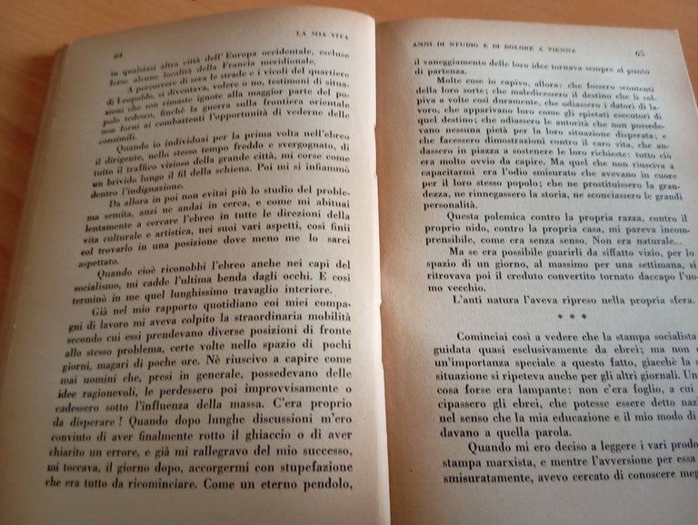 La mia vita, A. Hitler, Bompiani, 1940