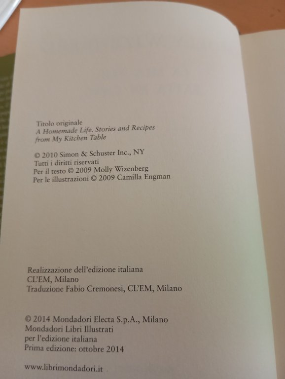La mia vita fatta in casa, Molly Wizenberg, Mondadori, 2014 | Immagine Gallery 7