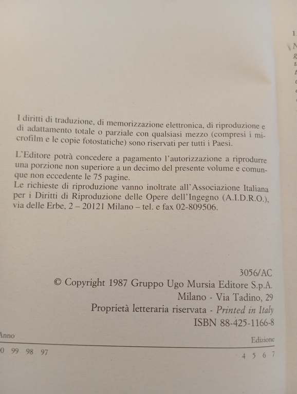 La missione del dotto, Johann G. Fichte, Mursia, 1987, Bella …