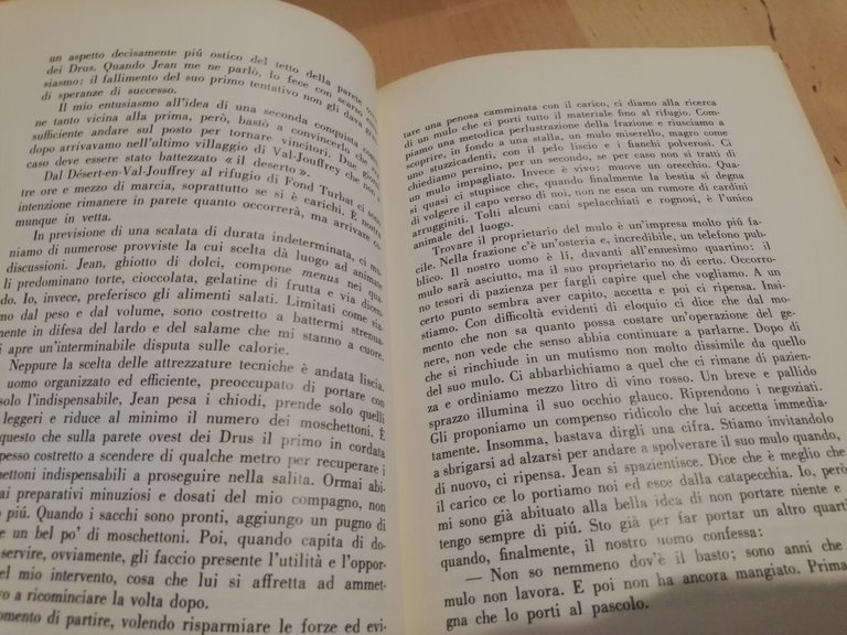 La montagna a mani nude, René Desmaison, 1972, Dall'Oglio