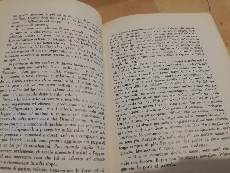 La montagna a mani nude, René Desmaison, 1972, Dall'Oglio