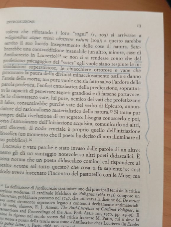 La natura della cose, Tito Lucrezio Caro, Rizzoli, 1990 | Immagine Gallery 10