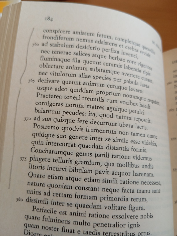 La natura della cose, Tito Lucrezio Caro, Rizzoli, 1990 | Immagine Gallery 14