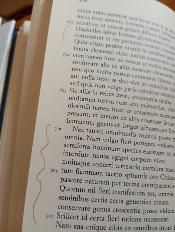 La natura della cose, Tito Lucrezio Caro, Rizzoli, 1990 | Immagine Gallery 16
