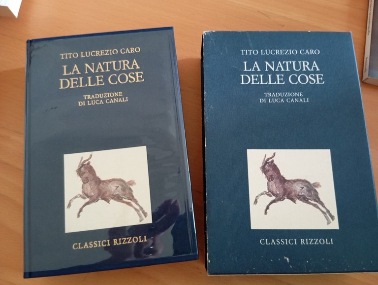 La natura della cose, Tito Lucrezio Caro, Rizzoli, 1990 | Immagine Gallery 2