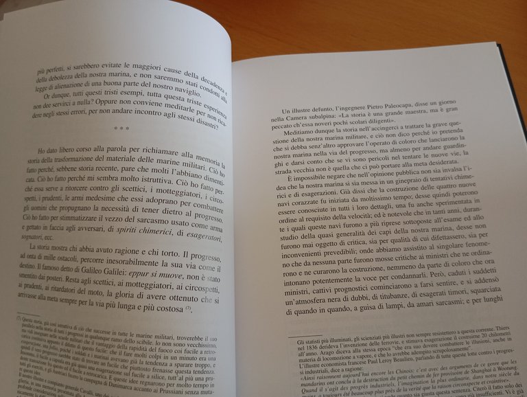 La nostra Marina Militare, Benedetto Brin, Forum relazioni internazionali, 1998