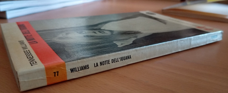 La notte dell'iguana, Tennessee Williams, Einaudi teatro, 1965