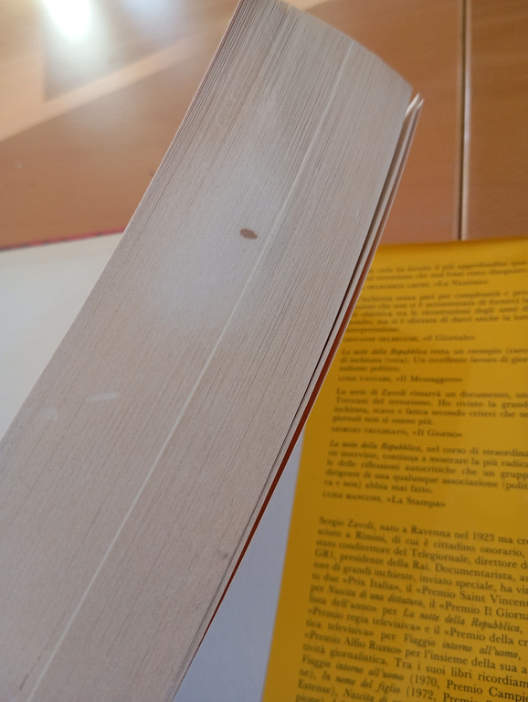 La notte della Repubblica, Sergio Zavoli, Nuova ERI Mondadori, 1992