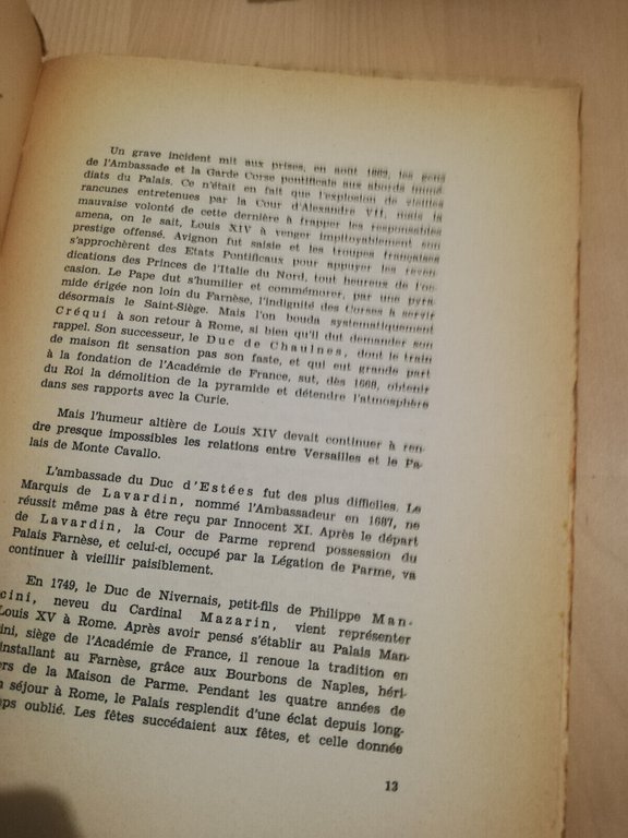 La palais Farnese, Jacques Veysset, Edizioni cosmopolita