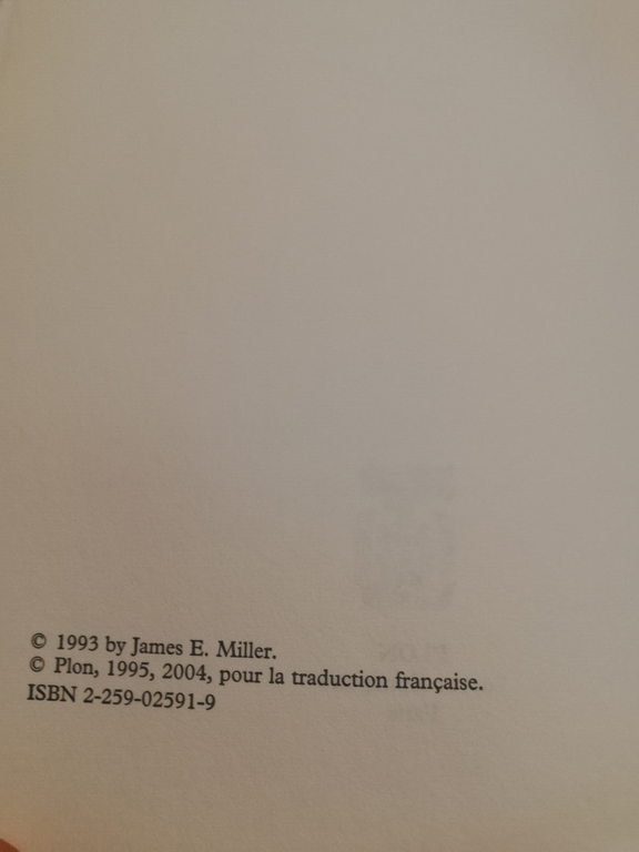 La passion Foucault, James Miller, 2004, Plon