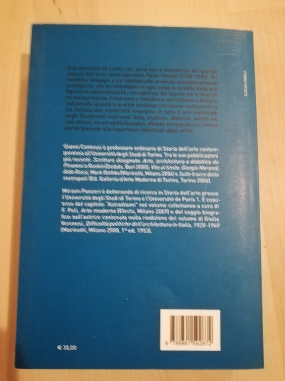 La passione del critico, Paolo Fossati, 2009, Bruno Mondadori