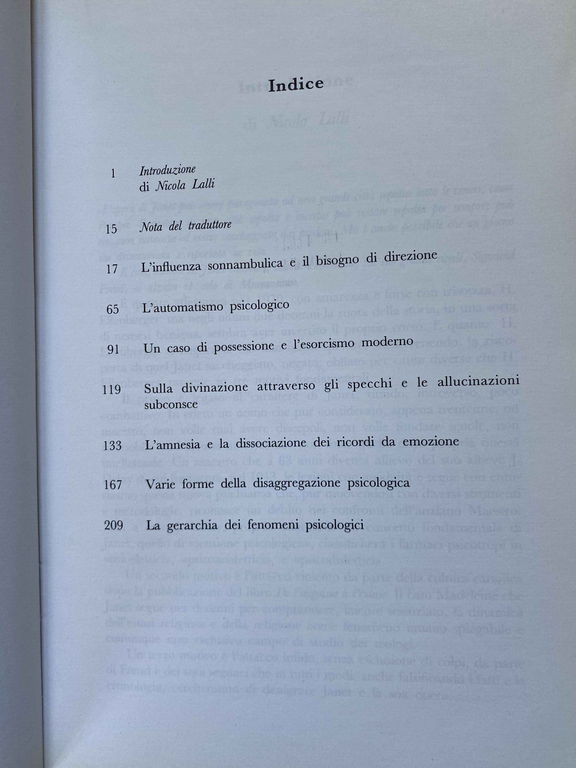 La passione sonnambulica e altri scritti, Pierre Janet, Liguori,