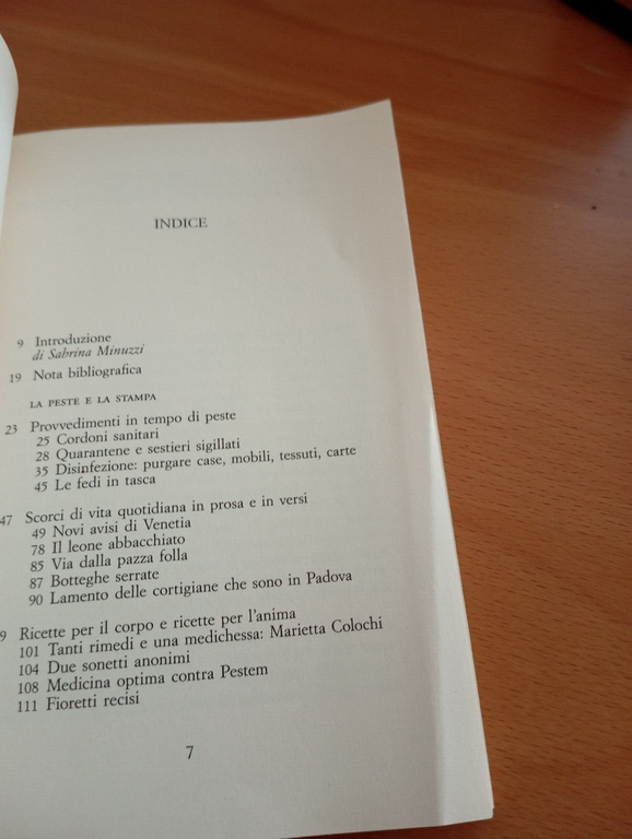 La peste e la stampa, Venezia XVI e XVII secolo, …