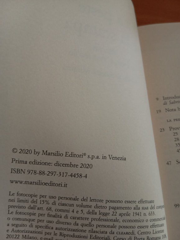 La peste e la stampa, Venezia XVI e XVII secolo, …