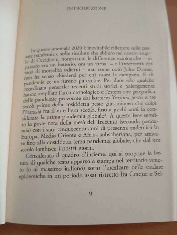 La peste e la stampa, Venezia XVI e XVII secolo, …