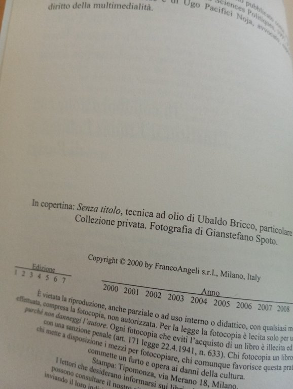 La polis internet, Mathias Pacifici Pozzi Sacco, Franco Angeli, 2000, …