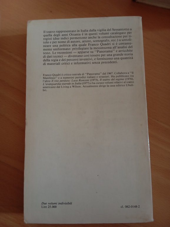 La politica del regista, il teatro 1967 - 1979 A-M, … | Immagine Gallery 9