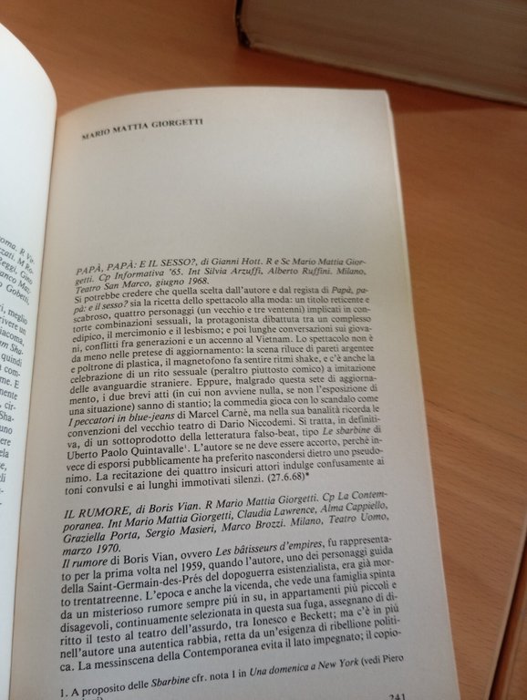 La politica del regista, il teatro 1967 - 1979 A-M, … | Immagine Gallery 19