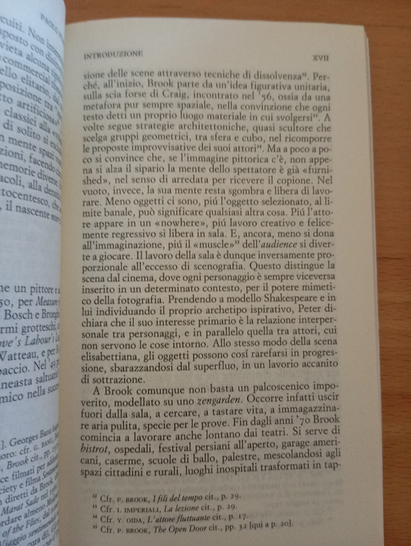 La porta aperta, Peter Brook, Einaudi, 2005 | Immagine Gallery 12
