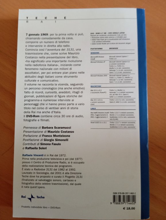 La prima volta del telefono. La storia del 3131, Raffaele …