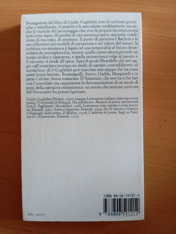 La prosa italiana del Novecento, Guido Guglielmi, Einaudi PBE, 1999 | Immagine Gallery 5