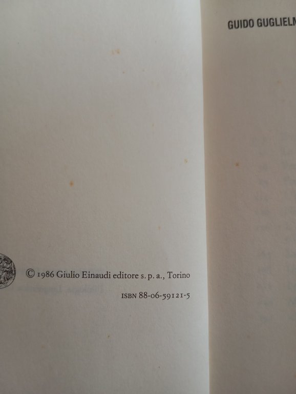 La prosa italiana del Novecento, Guido Guglielmi, Einaudi PBE, 1999 | Immagine Gallery 7