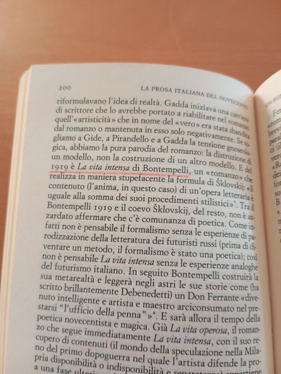 La prosa italiana del Novecento, volumi I e II, Guido …