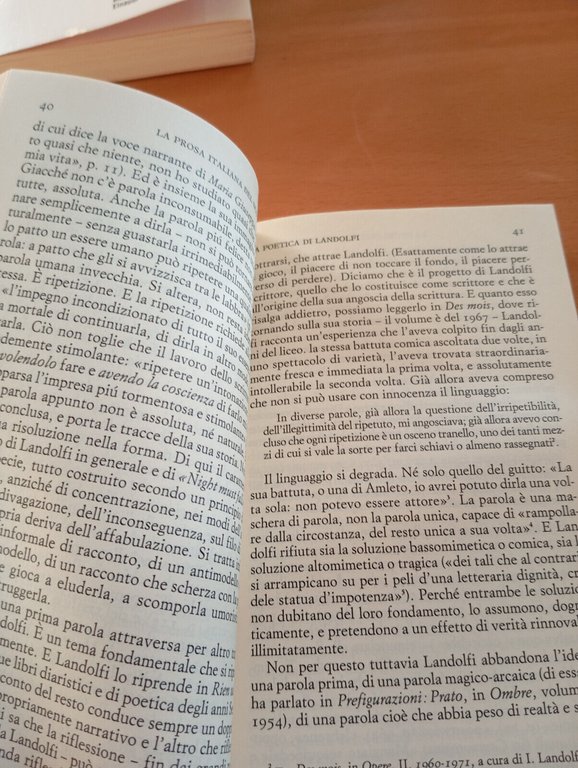 La prosa italiana del Novecento, volumi I e II, Guido …
