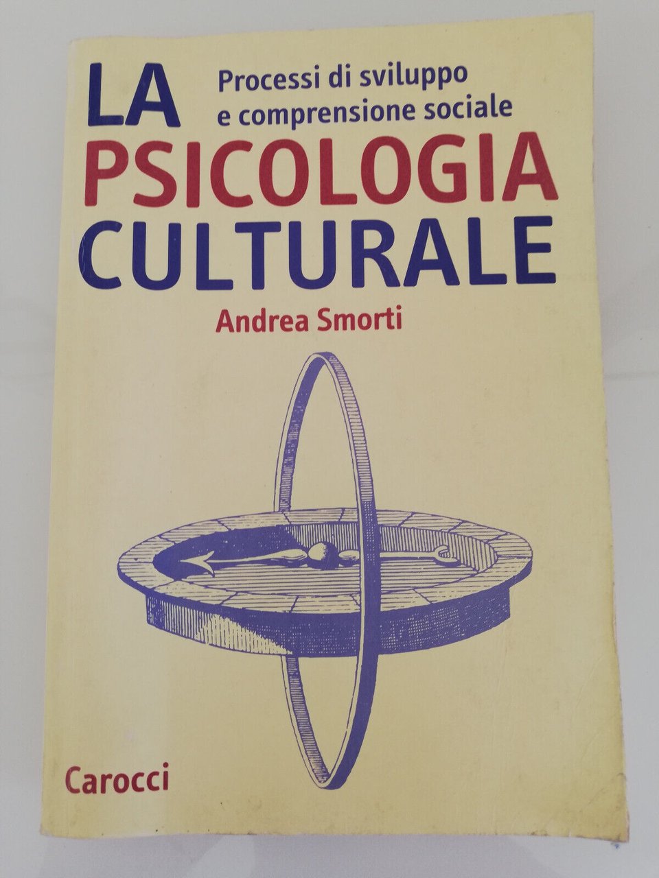 La psicologia culturale, Andrea Smorti, 2003, Carocci, FUORI CATALOGO