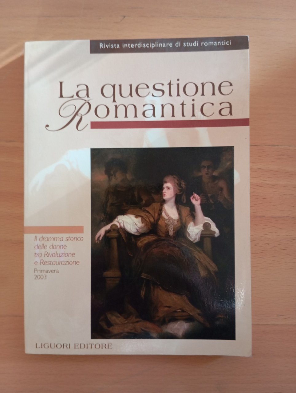 La questione romantica, numero 14, 2003, Liguori | Immagine principale