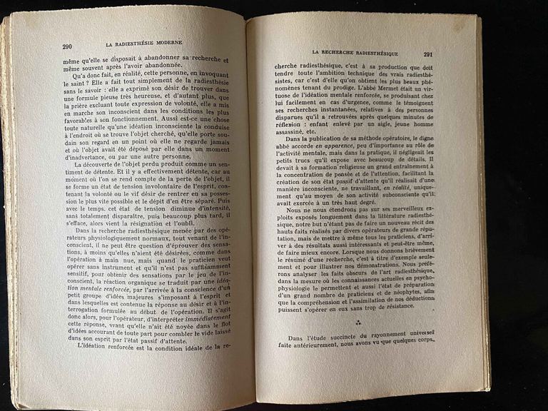 La Radiesthesie moderne, Antoine Luzy, Dangles, 1943