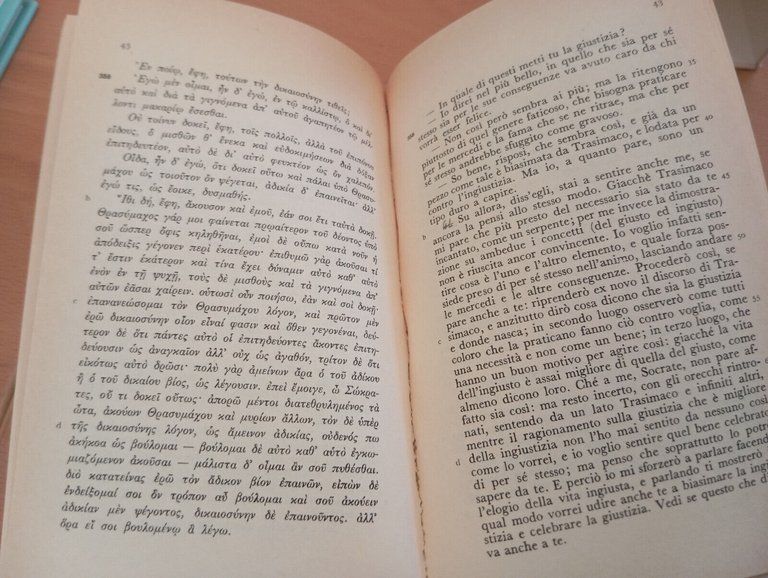 La Repubblica, Platone, due volumi, testo greco a fronte, Rizzoli, …