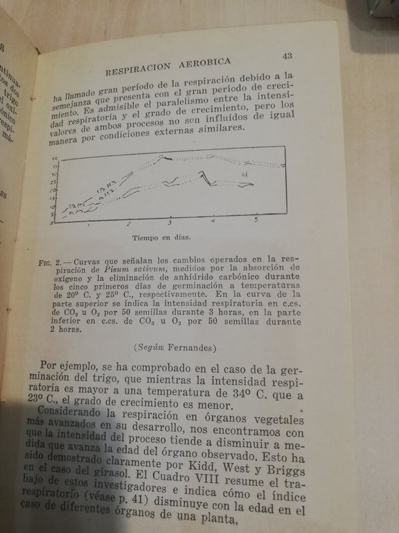 La respiracion de las plantas, W. Stiles - W. Leach, …