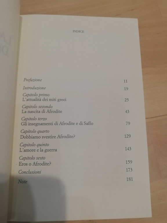 La rinascita di Afrodite, Ginette Paris, Moretti e Vitali, 1997