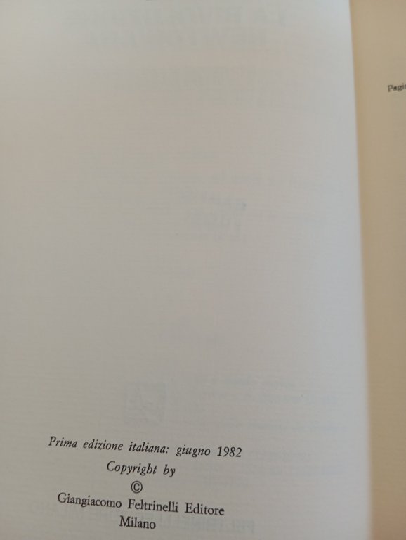 La rivoluzione newtoniana, I. Bernard Cohen, Feltrinelli, 1982 | Immagine Gallery 6