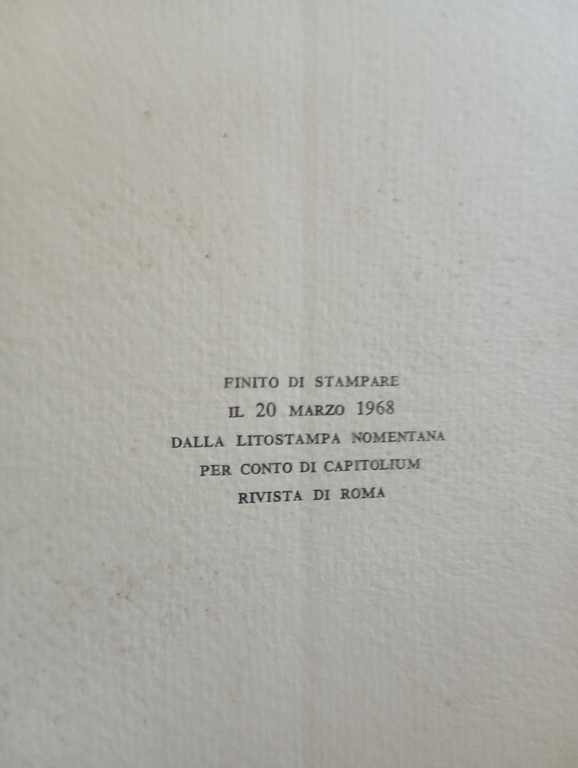 La Roma del Borromini, Paolo Marconi, Capitolium, 1968 | Immagine Gallery 9