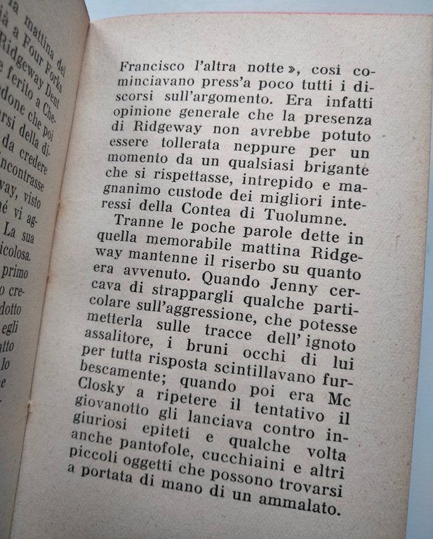 La rosa di Tuolumne, Bresth Harte, Documento Librario Editore, 1944