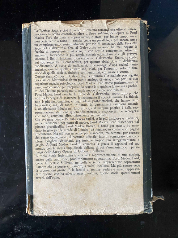 La saga di Tietjens 1, Ford Madox Ford, Feltrinelli, 1963