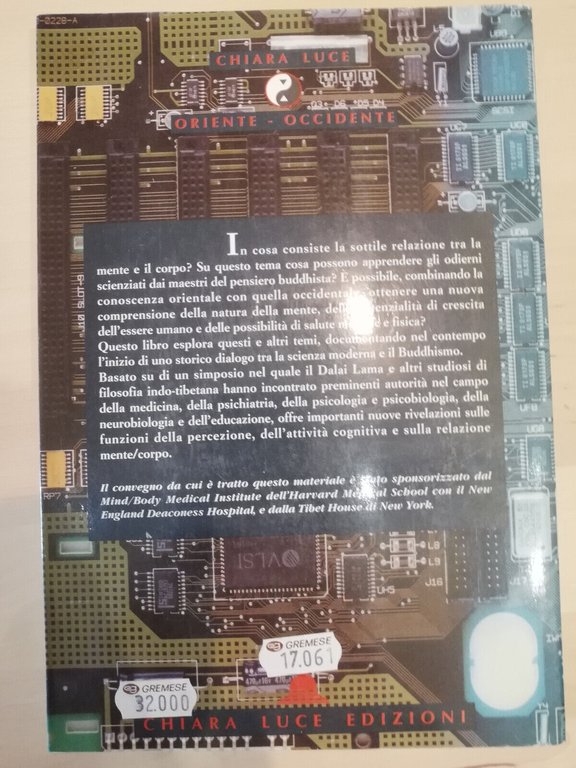 La scienza della mente. Un dialogo oriente-occidente, Dalai Lama, 1993