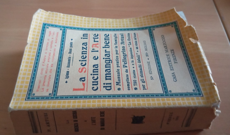 La scienza in cucina e l'arte di mangiar bene, Pellegrino …