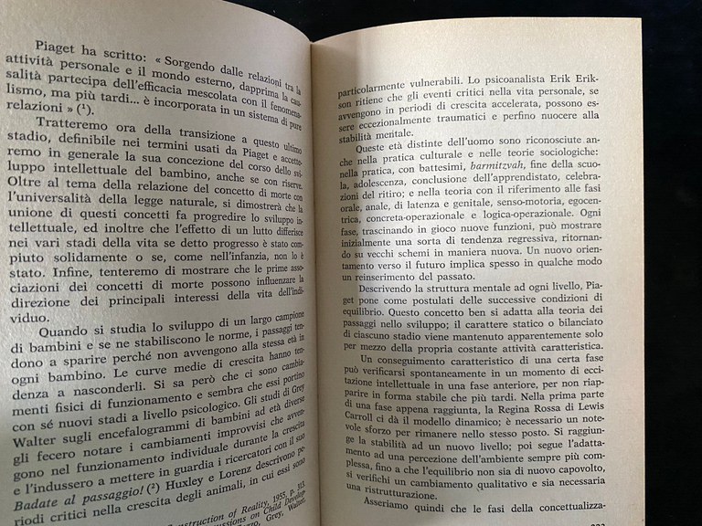 La scoperta della morte nell'infanzia, Sylvia Anthony, Armando, 1973