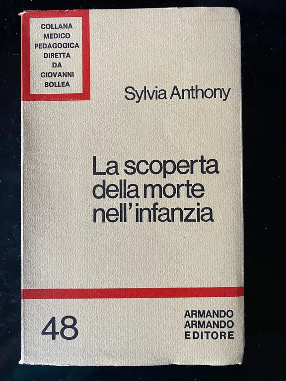 La scoperta della morte nell'infanzia, Sylvia Anthony, Armando, 1973 | Immagine Gallery 1