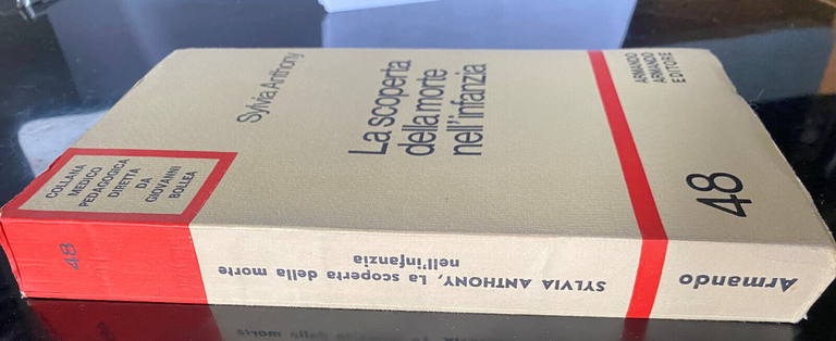 La scoperta della morte nell'infanzia, Sylvia Anthony, Armando, 1973